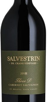 Salvestrin Winery Three D St Helena Cabernet Sauvignon 2018 For Discount