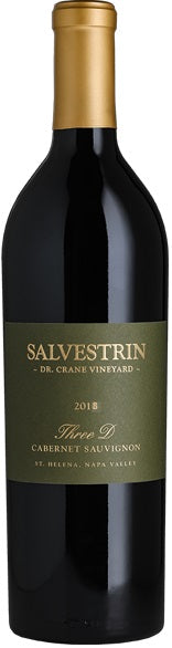 Salvestrin Winery Three D St Helena Cabernet Sauvignon 2018 For Discount