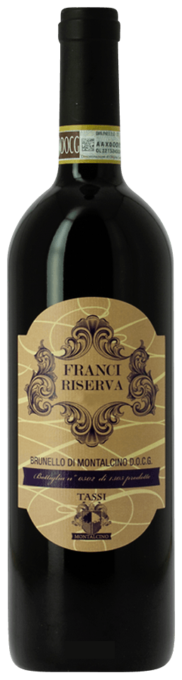 Tassi  Franci Riserva  Brunello di Montalcino DOCG NO SAMPLES 2015 For Sale