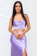 Rihanna Set Top - Lilac Cheap