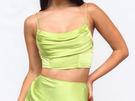 Rihanna Set Top - Lime Online Hot Sale