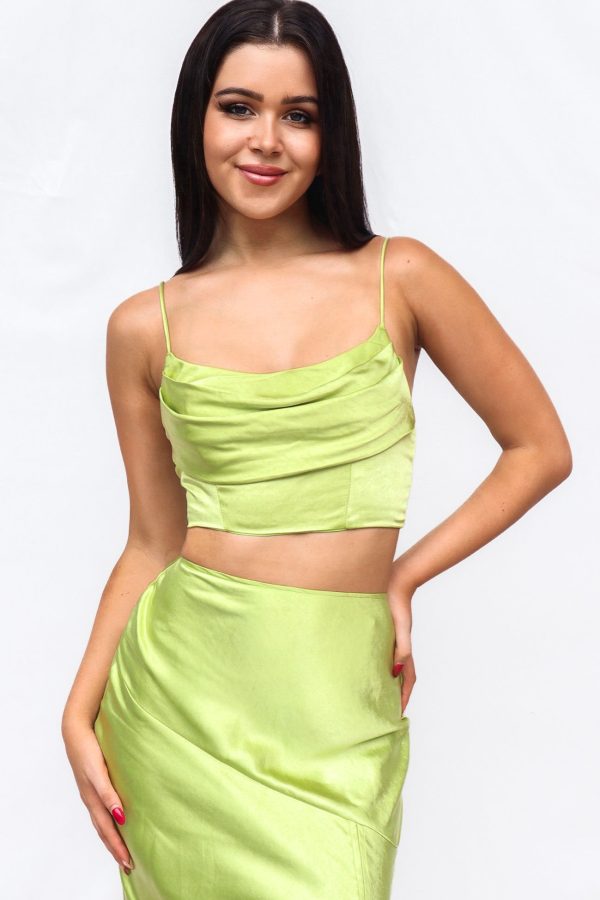 Rihanna Set Top - Lime Online Hot Sale