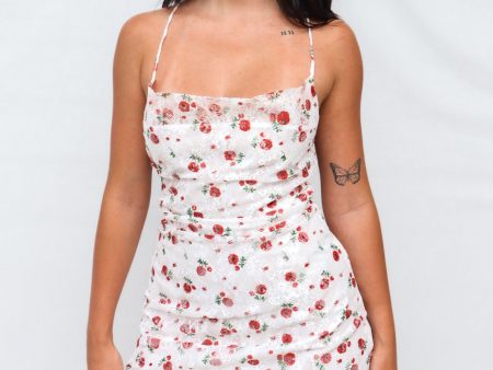 Charly Mini Dress - White Roses Supply