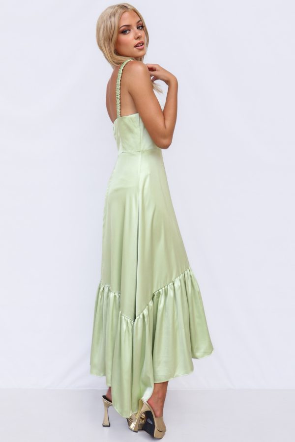 Charming Maxi Dress - Pistachio Online