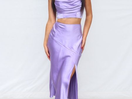 Rihanna Set Skirt - Lilac Online Sale