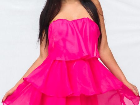 Zimmi Mini Dress - Hot Pink For Sale