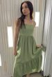 Astra Midi Dress - Olive For Cheap