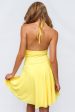 Romi Mini Dress - Yellow For Cheap