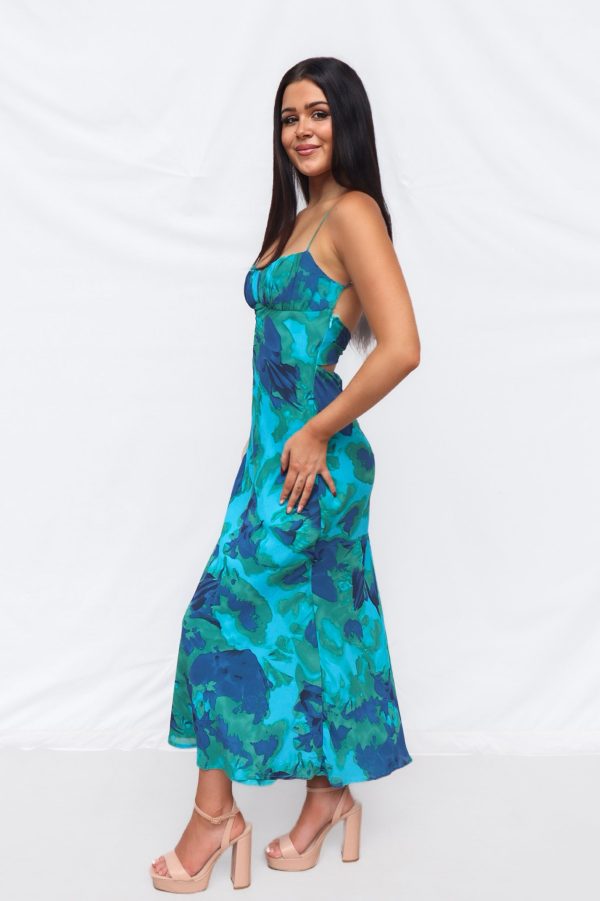 Anna Maxi Dress - Green Online Sale