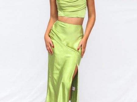 Rihanna Set Skirt - Lime Cheap