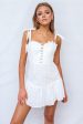 Ria Mini Dress - White Sale