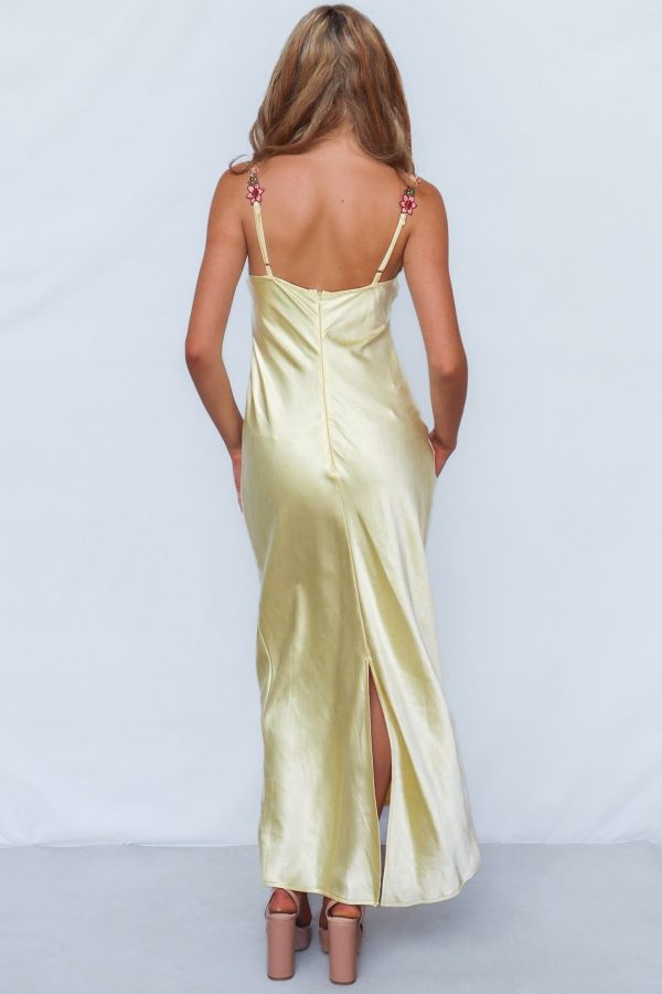 Myrtle Maxi Dress - Yellow For Discount