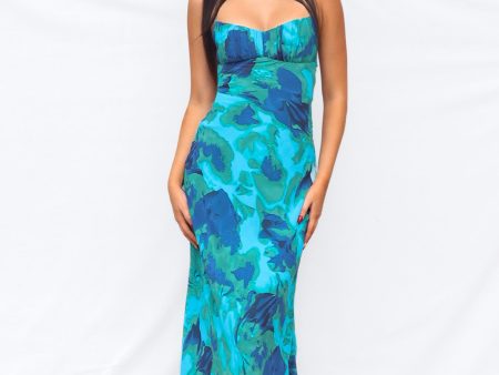 Anna Maxi Dress - Green Online Sale