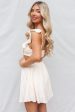 Olympia Mini Dress - Ivory Hot on Sale