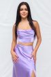 Rihanna Set Skirt - Lilac Online Sale