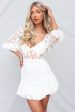 Libbie Mini Dress - White Online now