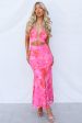 Kyala Maxi Dress - Pink Multi For Sale