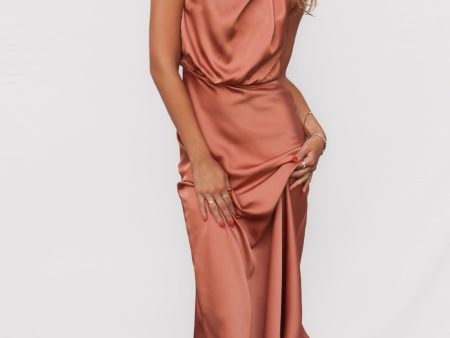 Sherie Midi Dress - Copper Online now