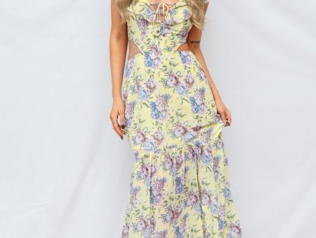 Cornell Maxi Dress - Yellow Floral Supply