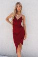 Kylie Bodycon Dress - Wine Hot on Sale