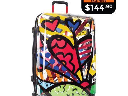 Britto - A New Day Transparent 30  - The Art of Modern Travel™ Hot on Sale