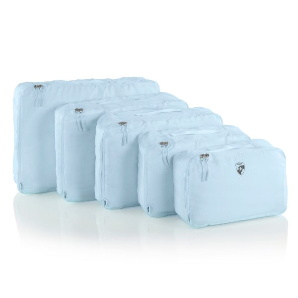 Pastel 5 Piece Packing Cube Set Online Hot Sale