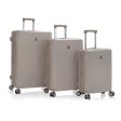 Earth Tones 3 Piece Luggage Set | Spinner Luggage Online now