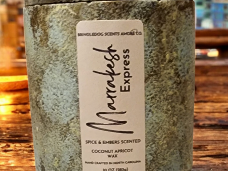 Marrakesh Express 10 oz Spice & Embers Scented-Celestial Series Blue Online