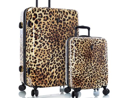 Brown Leopard Fashion Spinner™ 2 Piece Set (21  30 ) Supply