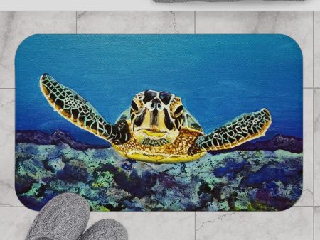 Sea Turtle Bath Mat Fashion