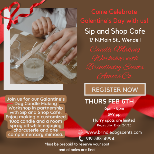 Galentine s Day Candle Making Class For Sale