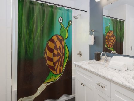 Snail Trail Shower Curtains Online