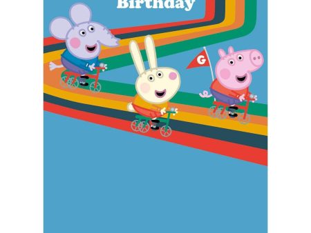 Peppa Pig Boy s Birthday Card Cheap