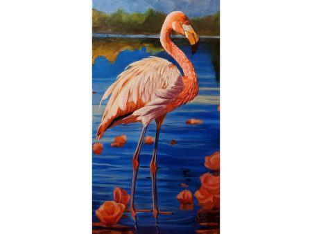 Flamingo Matte Print For Discount