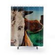 A Bunch of Bull (left side) Shower Curtain Cheap