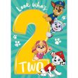 Paw Patrol Age 2 Birthday Card Sale