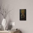 Skull and Candle, Canvas Stretched Online Hot Sale