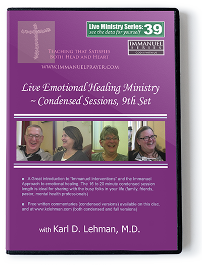 Live Emotional Healing Ministry - Condensed Sessions, 9th Set (LMS #39) Fashion