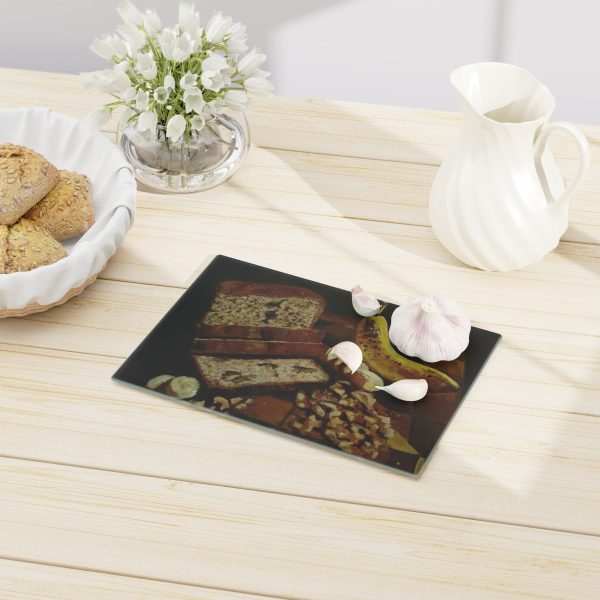 Kari s Banana Nut Bread Glass Cutting Board Online