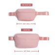 The Puffer Waist Bag - Rose For Sale