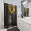 Lonely Sunflower Shower Curtains Hot on Sale