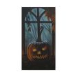 Jack O Lantern in the Window, Canvas Stretched Online Sale