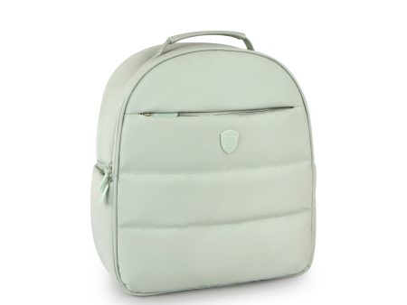 The Puffer Backpack - Sage Green on Sale