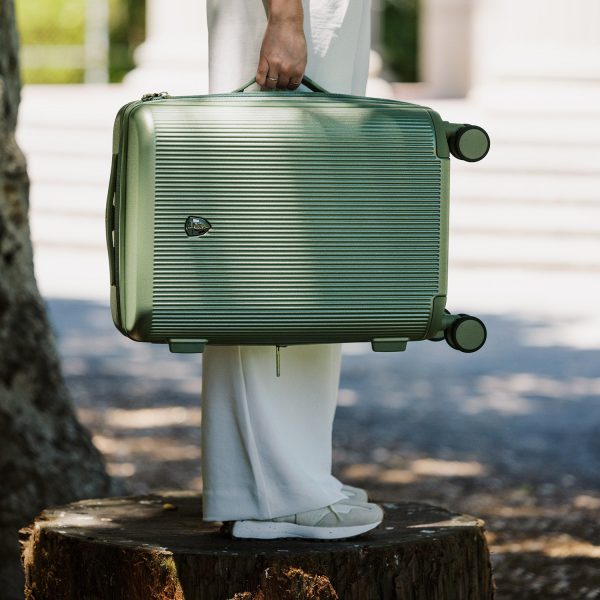 Earth Tones 21.5  Carry-on Luggage | Spinner Luggage Online now