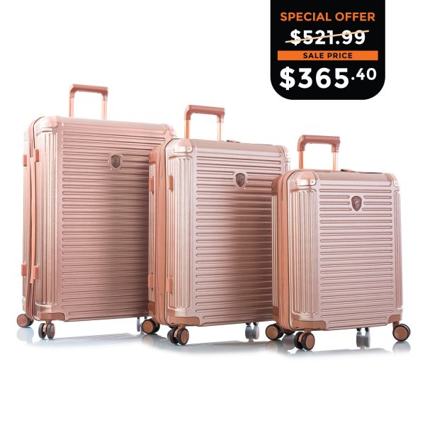 Edge 3 Piece Luggage Set Online Hot Sale