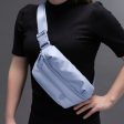 The Puffer Mini Waist Bag - Light Blue Fashion