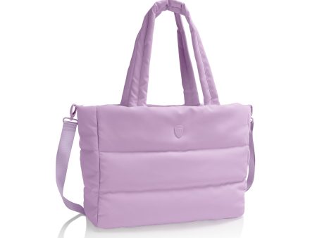 The Puffer Travel Tote - Lavender Online Sale