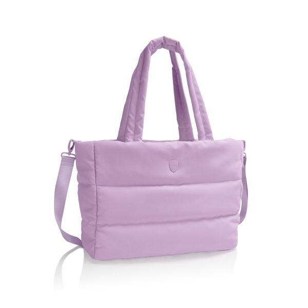 The Puffer Travel Tote - Lavender Online Sale