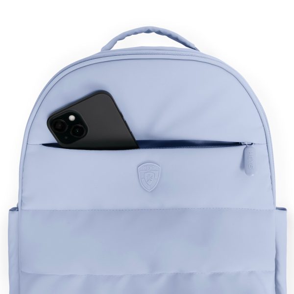 The Puffer Backpack - Light Blue on Sale