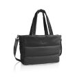 The Puffer Travel Tote - Black For Discount